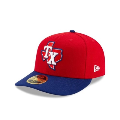 Sapca New Era Texas Rangers MLB Authentic Collection Alt 3 59FIFTY Fitted - Rosii